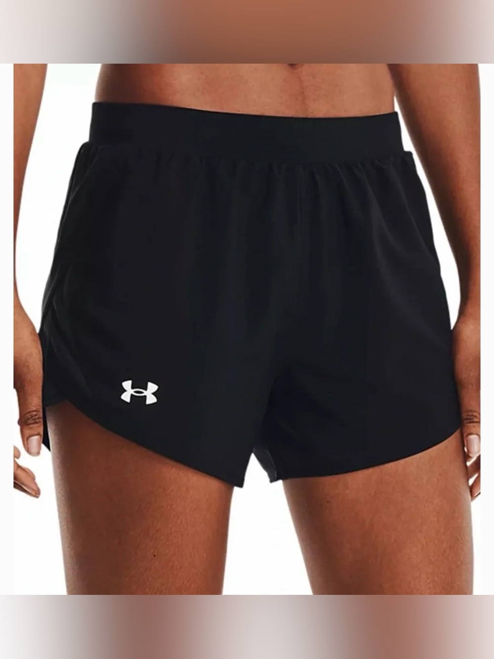 Women’s Under Armour Fly-By 2.0 Black Running Shorts | Size: 3XL